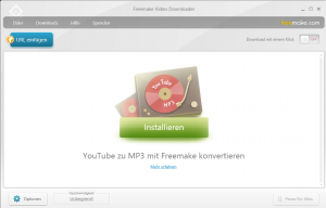 YouTube-Stream bei Freemake Video Downloader einfügen.